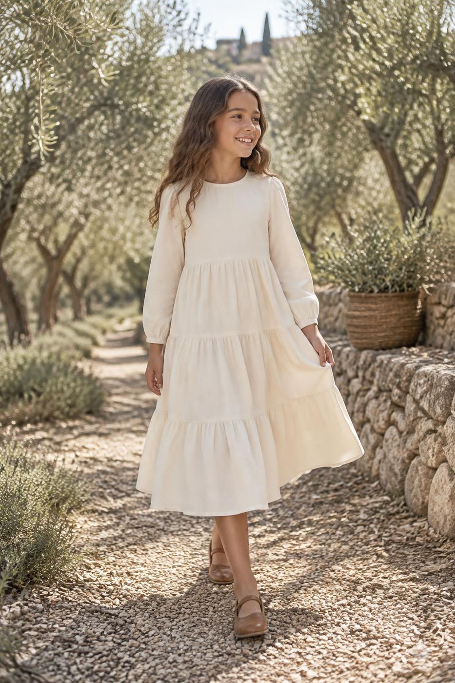 Meadow Tiered Dress, alternate colour