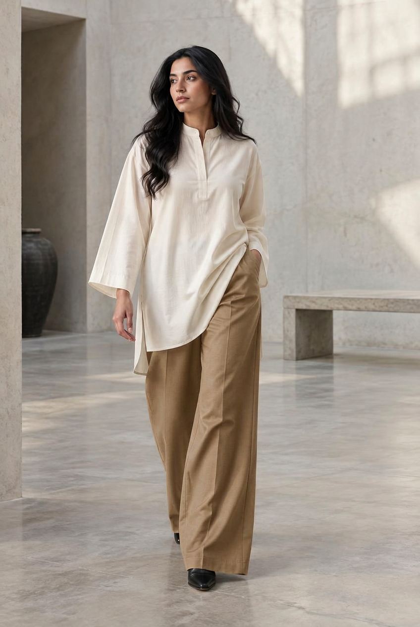 Everyday Wide Trouser, alternate colour